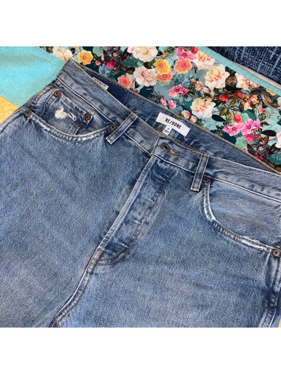 Denim - RE/DONE $275 90s High Rise Loose Classic Woman’s 29 Jeans in Light Blue Denim